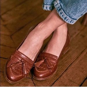 Sezane Lisa tassel loafers